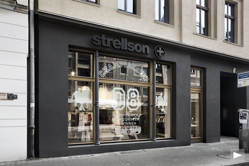 Берлинский магазин Strellson - настоящее швейцарско-немецкое великолепие интерьера бутика - TwitNow.ru
