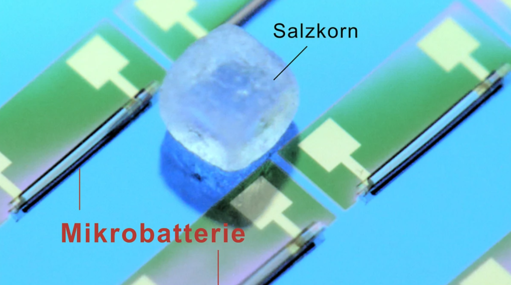 Немецкие ученые создали батарейку размером с песчинку — это самая маленькая батарейка в мире - TwitNow.ru